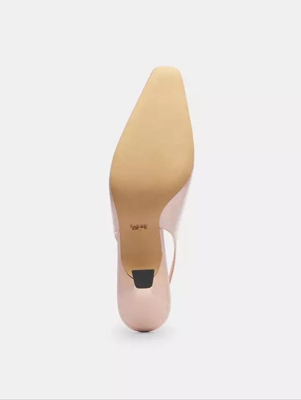 NEW!!! Coach Slingback Heels In Candy Pink, Size 7.5 - Picture 5 of 7